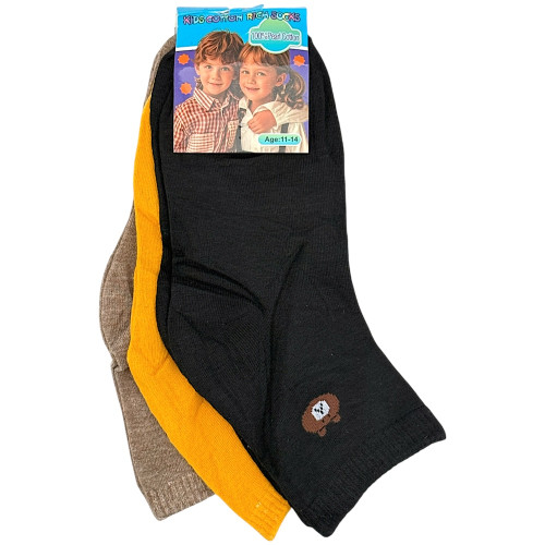 SOCKS KIDS ANKLETS/LONG 3PK SOCKS KIDS ANKLETS/LONG 3PK