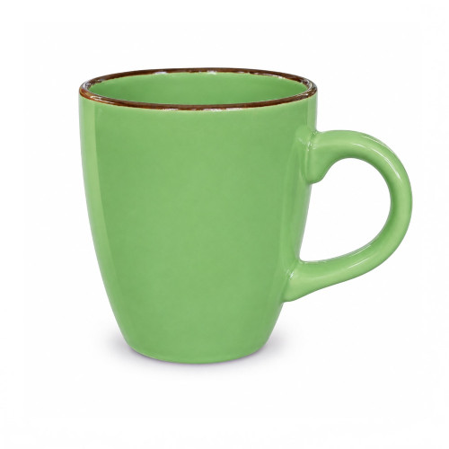 CER MUG 9X11CM MINT GREEN/METALIC SILVER CER MUG 9X11CM MINT GREEN/METALIC SILVER