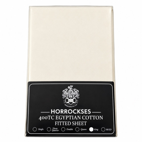 HOR T400 FIT SHEET KXL IVORY HOR T400 FIT SHEET KXL IVORY