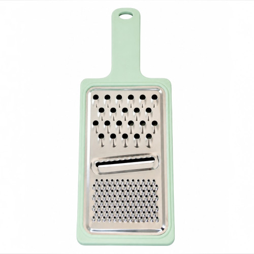 GRATER METAL FLAT W/PL HANDLE ASST COL GRATER METAL FLAT W/PL HANDLE ASST COL