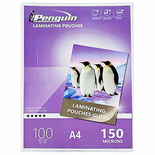 BTS LAMINATING POUCH A4 100s GLOSS PENGU BTS LAMINATING POUCH A4 100s GLOSS PENGU