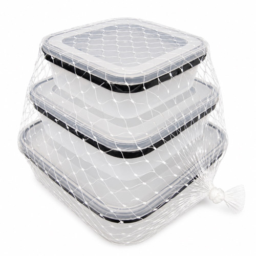 PL CONT 6PC SQR 2TONE COMBO OTIMA PL CONT 6PC SQR 2TONE COMBO OTIMA