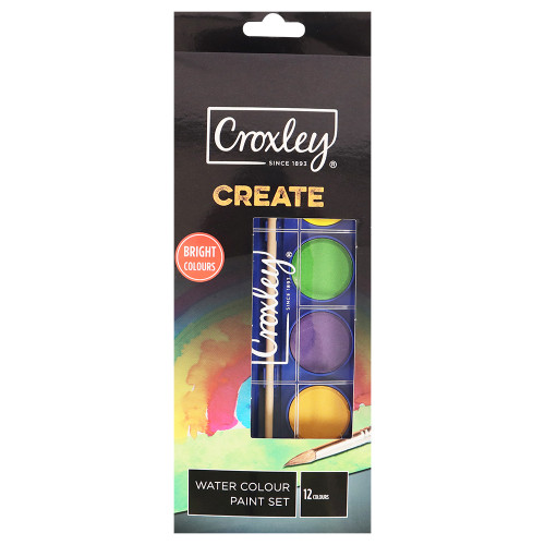 BTS PAINT WATER COLOUR 12s CROXLEY BTS PAINT WATER COLOUR 12s CROXLEY