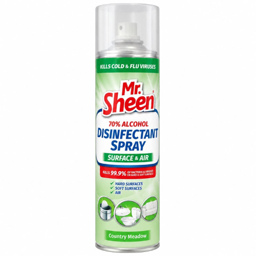 SANITIZER SPRAY 500ML COUNTRY MEADOW SANITIZER SPRAY 500ML COUNTRY MEADOW