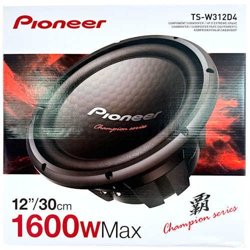 SP 12in PIONEER 1600W DVC 4OHM SP 12in PIONEER 1600W DVC 4OHM