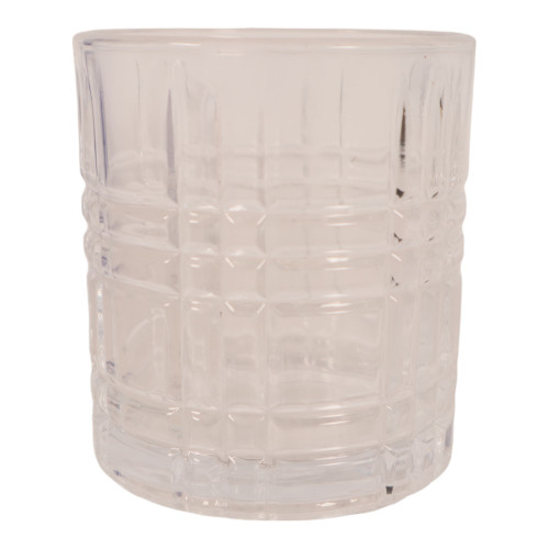 Clear Glass Tumbler Set of 4