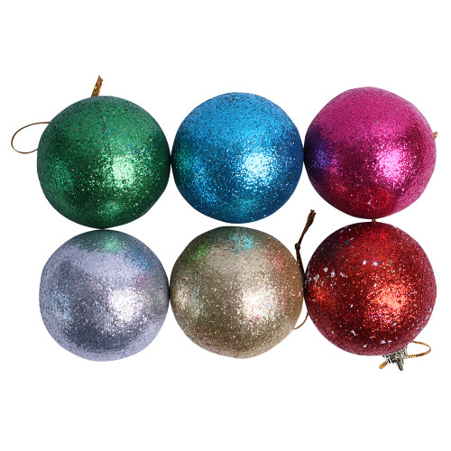 XM DECO BALLS ASST 6PCS LRG XM DECO BALLS ASST 6PCS LRG