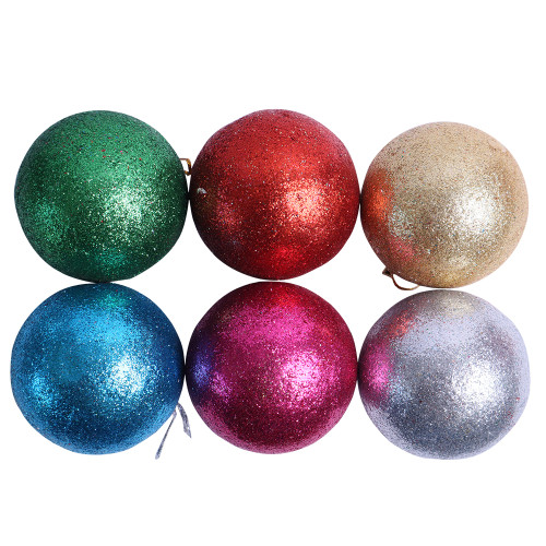 XM DECO BALL ASST 6PCS MED XM DECO BALL ASST 6PCS MED
