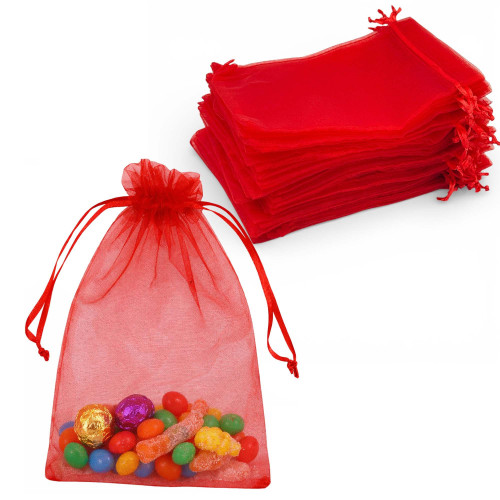 ORGANZA BAG 50s ASSORTED COLOURS ORGANZA BAG 50s ASSORTED COLOURS