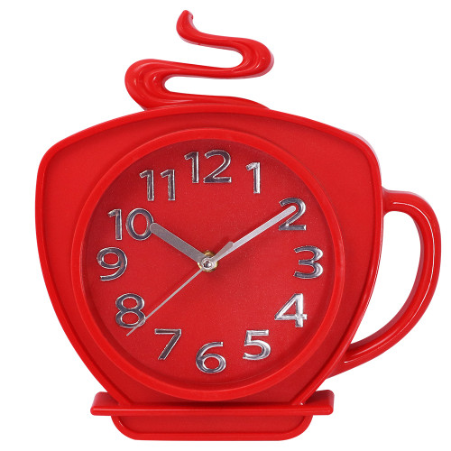 CLK WALL 22X27CM TEA CUP DESIGN CLK WALL 22X27CM TEA CUP DESIGN