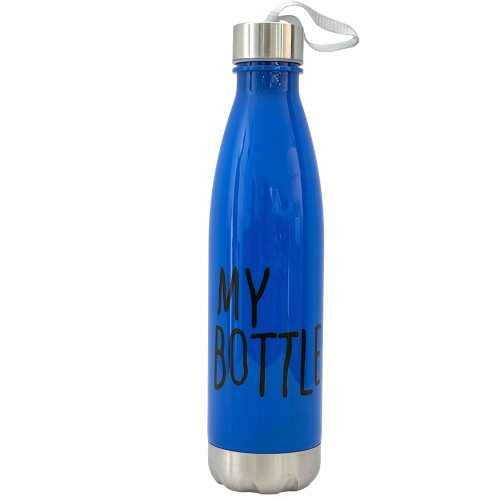 DRINKING BOTTLE 27CM W/STEEL CAP&GRIP DRINKING BOTTLE 27CM W/STEEL CAP&GRIP