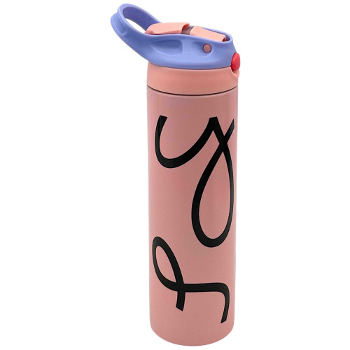 DRINKING BOTTLE 25CM W/FLAP&GRIP ASST DRINKING BOTTLE 25CM W/FLAP&GRIP ASST