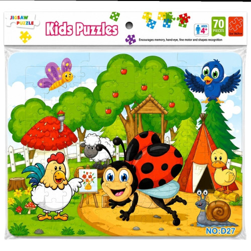 PUZZLE 70PCS 21CMX28CM PUZZLE 70PCS 21CMX28CM
