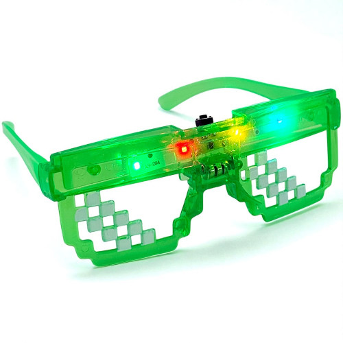 FLASHING TOY GLASSES ASST COLOURS FLASHING TOY GLASSES ASST COLOURS