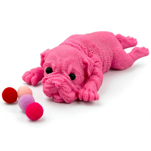 TOY SQUISHY PUPPY ASSORTED COLOURS TOY SQUISHY PUPPY ASSORTED COLOURS