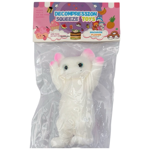 TOY SQUISHY KITTEN ASST COLOUR PAWS TOY SQUISHY KITTEN ASST COLOUR PAWS