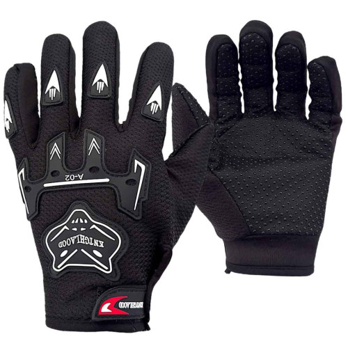 GLOVES CYCLING FULL FINGER A-02 W/LOGO GLOVES CYCLING FULL FINGER A-02 W/LOGO
