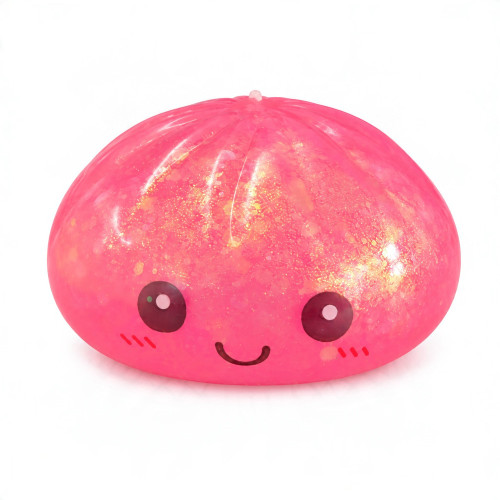 TOY SQUISHY DUMPLING (Glitter) ASST 1s TOY SQUISHY DUMPLING (Glitter) ASST 1s