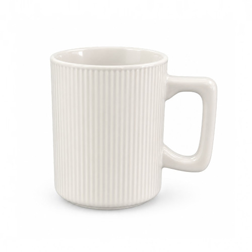 MUG COFFEE 10CM RIBBED PASTEL COLOURS MUG COFFEE 10CM RIBBED PASTEL COLOURS