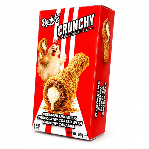 BONJUKS CRUNCHY DRUMSTICK W/CHOC FILLING BONJUKS CRUNCHY DRUMSTICK W/CHOC FILLING