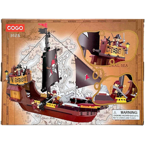 TOY BLOCK 308PCS PIRATES THE BIRD 3126 TOY BLOCK 308PCS PIRATES THE BIRD 3126