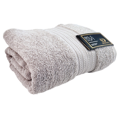 TOWEL B&S BATH SHEET LIGHT GREY 80X160CM TOWEL B&S BATH SHEET LIGHT GREY 80X160CM