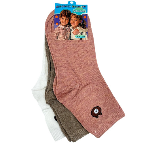 SOCKS KIDS ANKLETS/LONG 3PK SOCKS KIDS ANKLETS/LONG 3PK