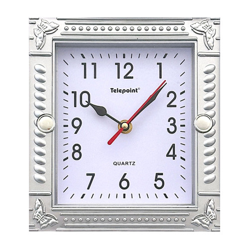 CLK WALL 18X20CM SQR TELEPOINT CLK WALL 18X20CM SQR TELEPOINT
