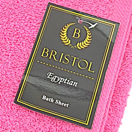 TOWEL EGY BATH SHEET PINK 90X150CM BRIST TOWEL EGY BATH SHEET PINK 90X150CM BRIST