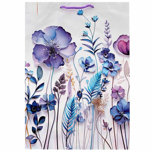 GIFT BAG 44X32CM ASST FLOWER DESIGNS GIFT BAG 44X32CM ASST FLOWER DESIGNS