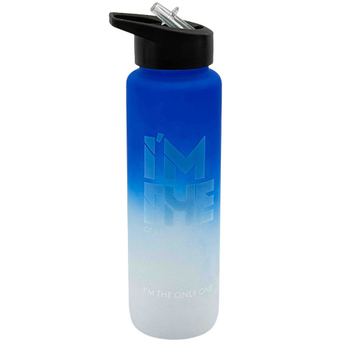 DRINKING BOTTLE 26CM 2TONE W/GRIP DRINKING BOTTLE 26CM 2TONE W/GRIP