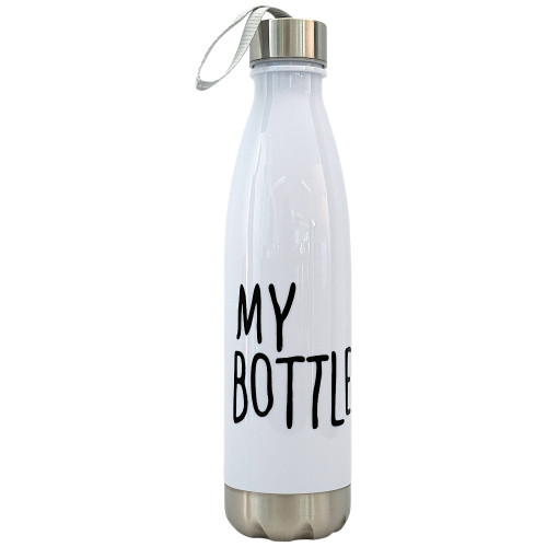 DRINKING BOTTLE 27CM W/STEEL CAP&GRIP DRINKING BOTTLE 27CM W/STEEL CAP&GRIP