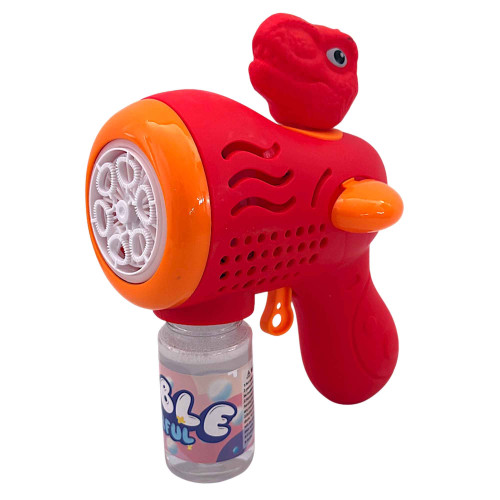 TOY BUBBLE GUN W/DINOSAUR HEAD&LIGHT TOY BUBBLE GUN W/DINOSAUR HEAD&LIGHT
