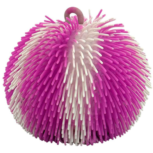 TOY SQUISHY BALL W/SPIKES&LIGHT 2TONE TOY SQUISHY BALL W/SPIKES&LIGHT 2TONE