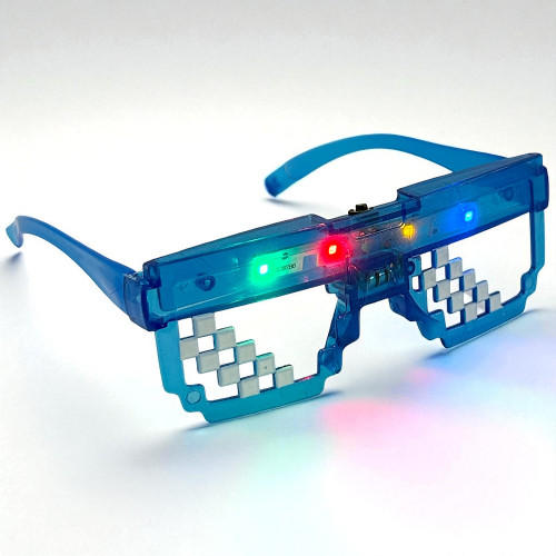 FLASHING TOY GLASSES ASST COLOURS FLASHING TOY GLASSES ASST COLOURS