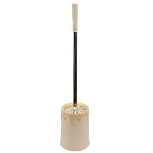 PL TOILET BRUSH & BASE SET 2TONE 3PC PL TOILET BRUSH & BASE SET 2TONE 3PC