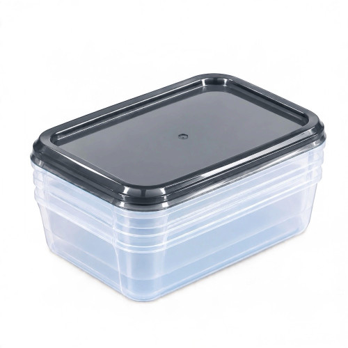 PL STORAGE CONT 3PC W/LIDS ASST COLOURS PL STORAGE CONT 3PC W/LIDS ASST COLOURS