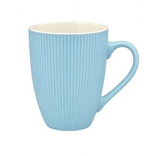 MUG COFFEE 11CM PASTEL RIBBED DESIGN MUG COFFEE 11CM PASTEL RIBBED DESIGN