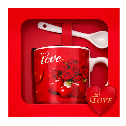VLT MUG SET 2PC W/SPOON IN BOX VLT MUG SET 2PC W/SPOON IN BOX