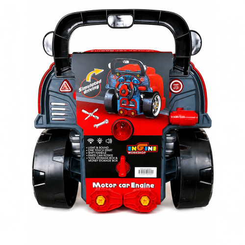 TOY MOTOR CAR ENGINE SET W/LIGHT&SOUND TOY MOTOR CAR ENGINE SET W/LIGHT&SOUND