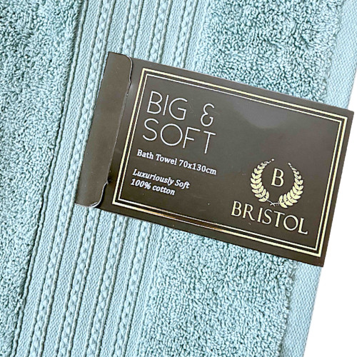 TOWEL B&S BATH DUCK EGG 70X130CM BRISTOL TOWEL B&S BATH DUCK EGG 70X130CM BRISTOL