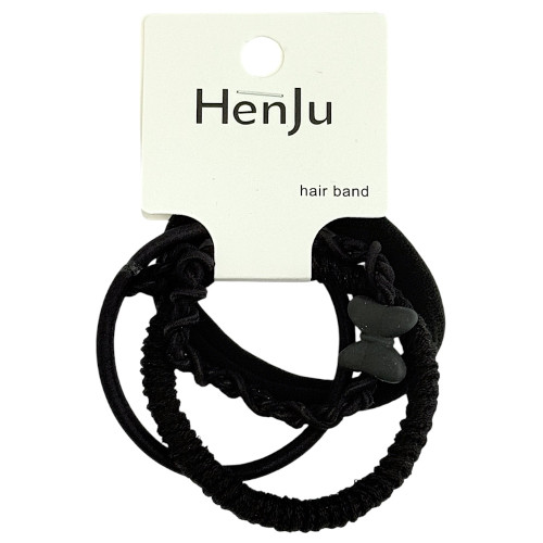 HAIR BANDS 4s ASSORTED COLOURS HAIR BANDS 4s ASSORTED COLOURS