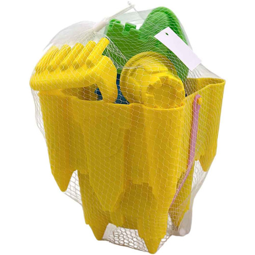 TOY BEACH BUCKET SET CASTLE W/ACCESSORIE TOY BEACH BUCKET SET CASTLE W/ACCESSORIE