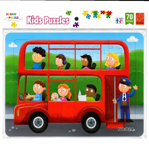 PUZZLE 70PCS 21CMX28CM PUZZLE 70PCS 21CMX28CM
