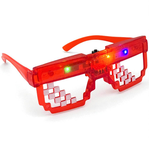 FLASHING TOY GLASSES ASST COLOURS FLASHING TOY GLASSES ASST COLOURS
