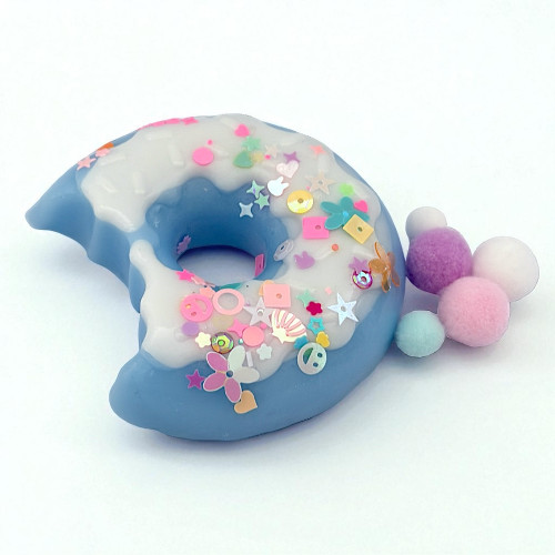 TOY SQUISHY DOUGHNUT W/BALLS ASST COLOUR TOY SQUISHY DOUGHNUT W/BALLS ASST COLOUR