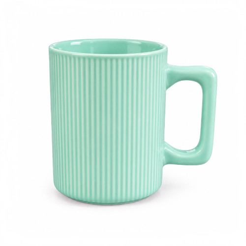 MUG COFFEE 10CM RIBBED PASTEL COLOURS MUG COFFEE 10CM RIBBED PASTEL COLOURS