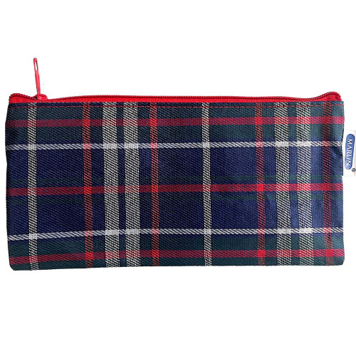 BTS PENCIL CASE 1s 20CM MARLIN TARTAN BTS PENCIL CASE 1s 20CM MARLIN TARTAN