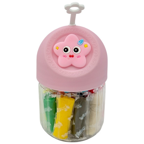 PLAY DOUGH 10 COL W/FANCY LID+3CUTTERS PLAY DOUGH 10 COL W/FANCY LID+3CUTTERS