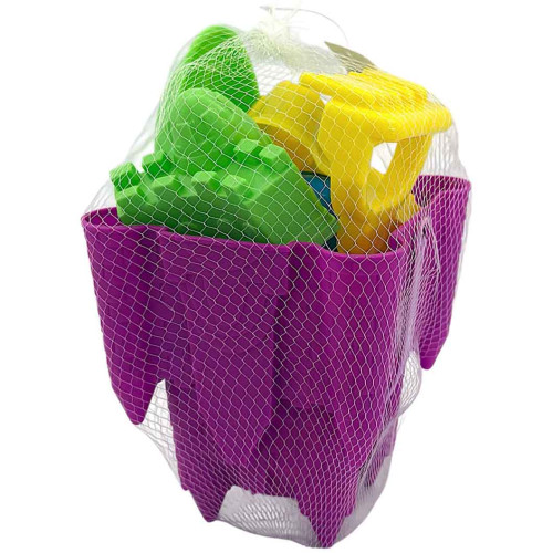TOY BEACH BUCKET SET CASTLE W/ACCESSORIE TOY BEACH BUCKET SET CASTLE W/ACCESSORIE